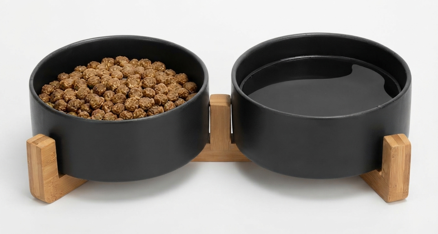 Ceramic Pet Feeding Bowl — Scrumbles