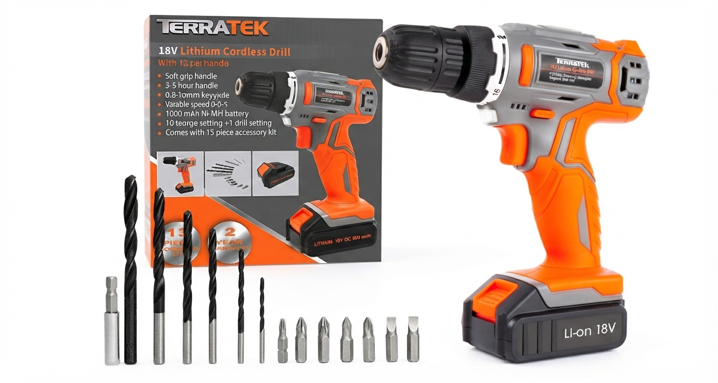 Cordless Drill Driver 18V — Spear & Jackson