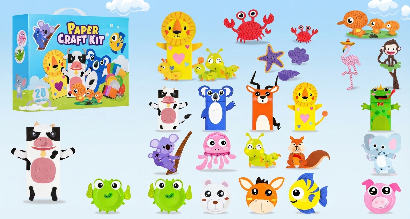 Kids Art & Craft Kit — Tonic Studios
