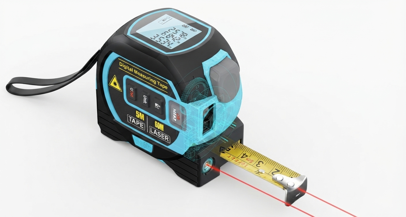 Laser Measuring Tape — Spear & Jackson