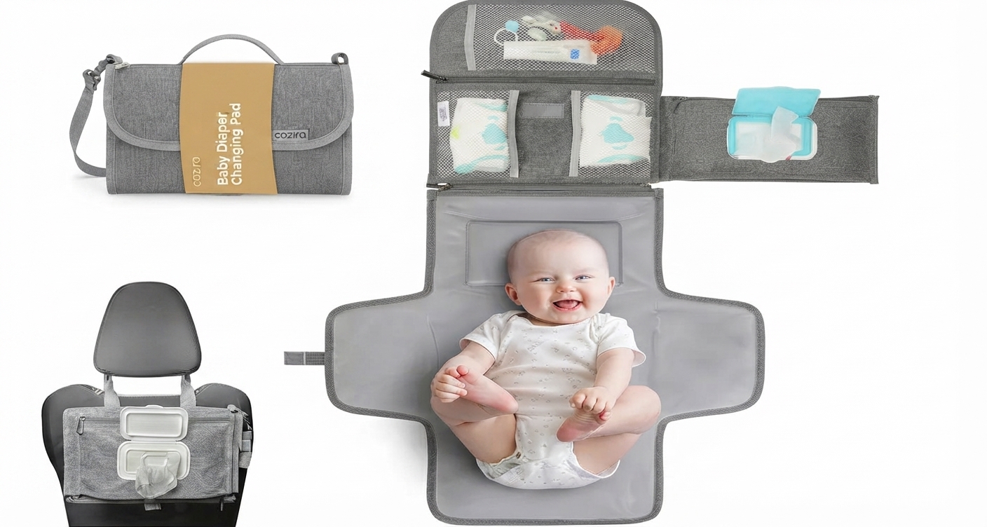 Portable Baby Changing Mat — Kit & Kin