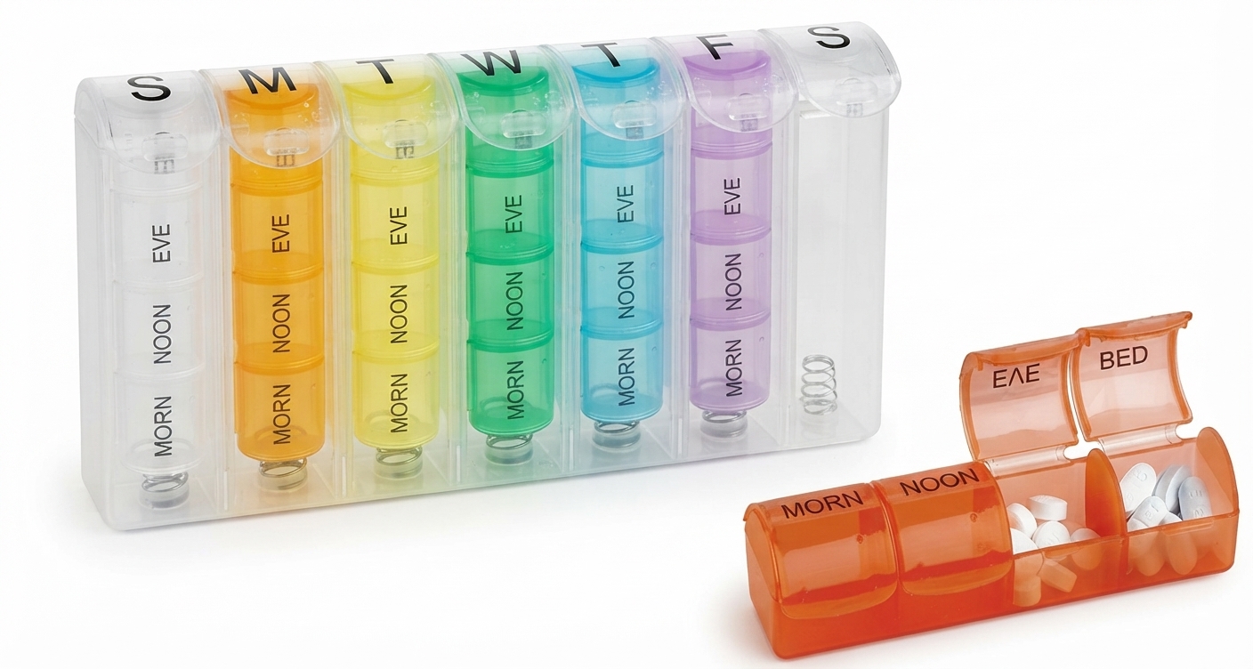 Weekly Pill Organiser — Pestle & Mortar
