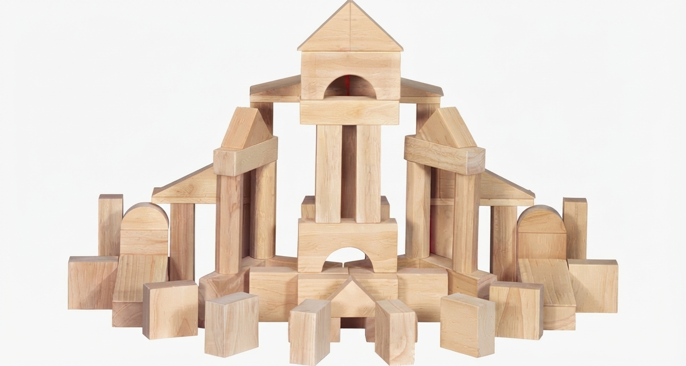 Wooden Craft Block Set — Tonic Studios
